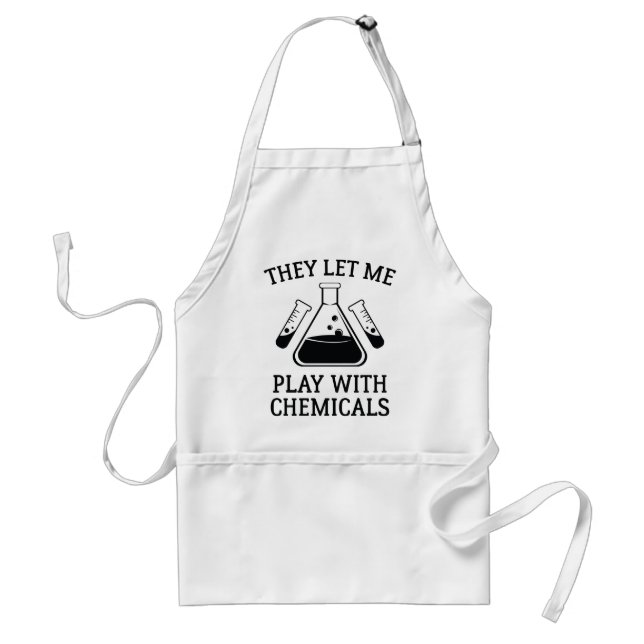 Play With Chemicals Standard Apron (Front)