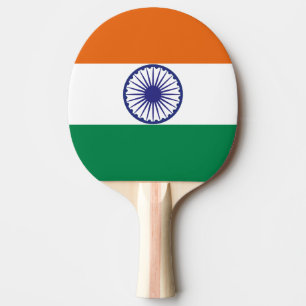 Play with pride using the Indian Tricolour Tiranga Ping Pong Paddle