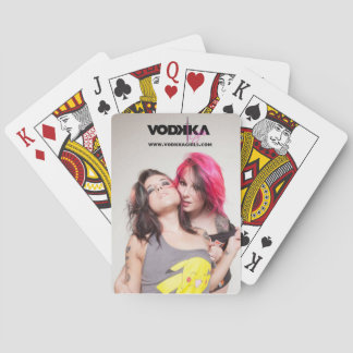Play with the Vodkka Girls Playing Cards
