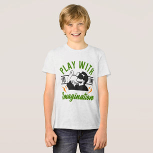 Play with your imagination gaming  Tri-Blend shirt