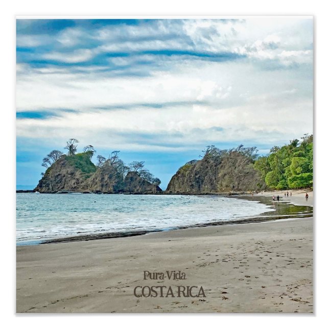 Playa Blanca Costa Rica  Photo Print (Front)