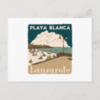 Playa Blanca Lanzarote Island Spain Travel Gift