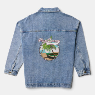 Playa carmen Costa rica Denim Jacket