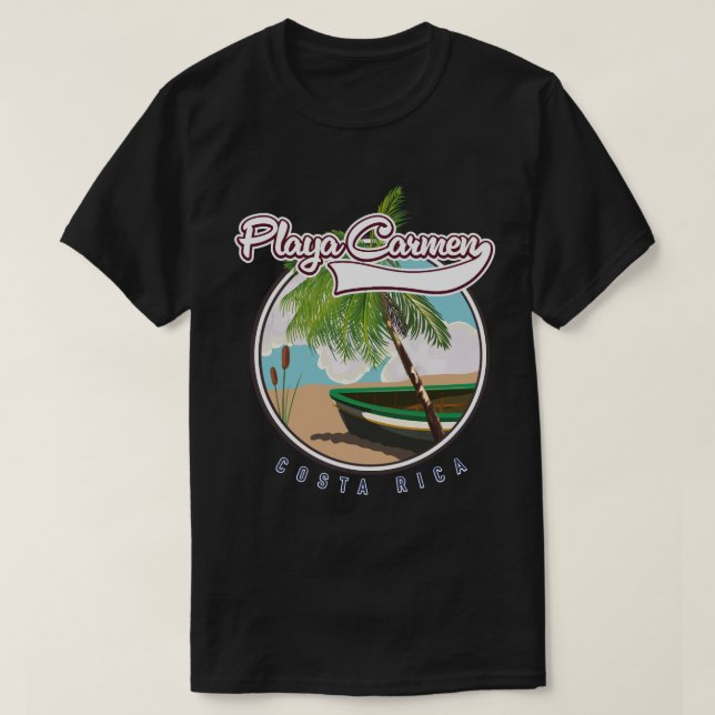 Playa carmen Costa rica T-Shirt (Design Front)