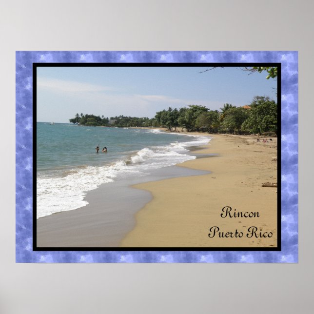 Playa de Rincon En Puerto Rico Poster (Front)