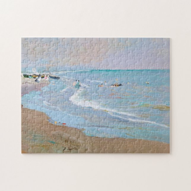 Playa de Valencia | Joaquín Sorolla Jigsaw Puzzle (Horizontal)