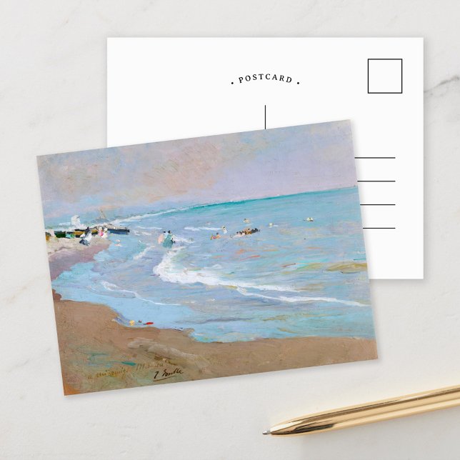Playa de Valencia | Joaquín Sorolla Postcard (Creator Uploaded)