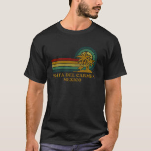 Playa Del Carmen Beach Mexico Family Summer Vacati T-Shirt