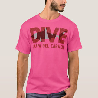 Playa Del Carmen Dive Mexico Shark Diving T-Shirt