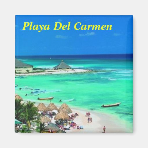 Image of Playa Del Carmen fridge magnet