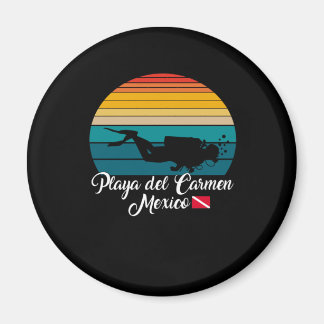 Playa del Carmen Mexico Diving Magnet