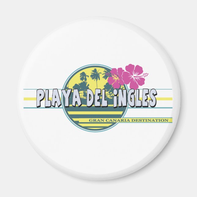 Playa del Ingles GC destination Magnet (Front)