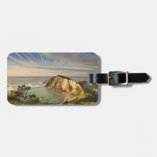 Playa del Silencio Spain stylised Luggage Tag
