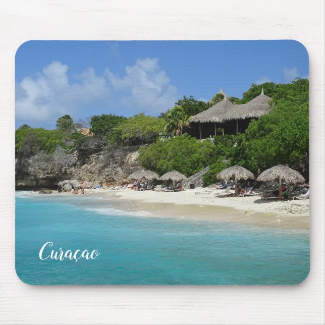 Playa Kalki, Curaçao Mouse Mat (Front)