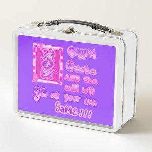 Playa queen  metal lunch box