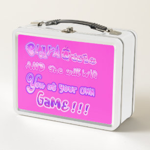 Playa queen  metal lunch box