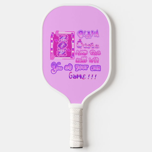 Playa queen pickleball paddle (Front)