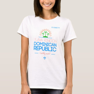 Playa Rincon. Dominican Republic. Caribbean sea T-Shirt