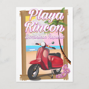 Playa Rincon Dominican Republic Postcard