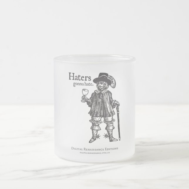 Playaz Ball, c.1614 Frosted Glass Coffee Mug (Center)