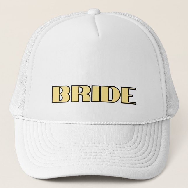 Playbill Inspired Bride hat (Front)