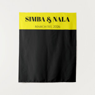 Playbill Style Backdrop Tapestry