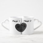 Player 1 & 2 Couple Gamer Heart