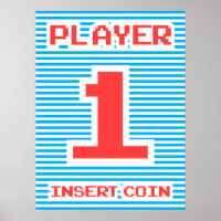 Player 1, Arcade Game,