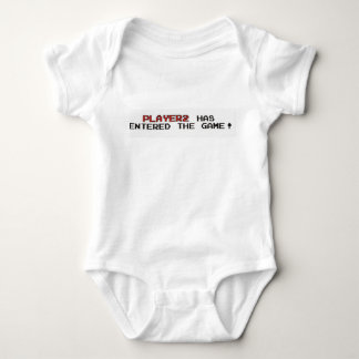 Player 2 Has Entered The Game Baby Bodysuit