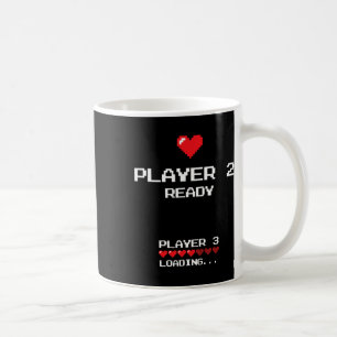 Player 2 Player 3 Loading - Retro Gaming -  Coffee Mug