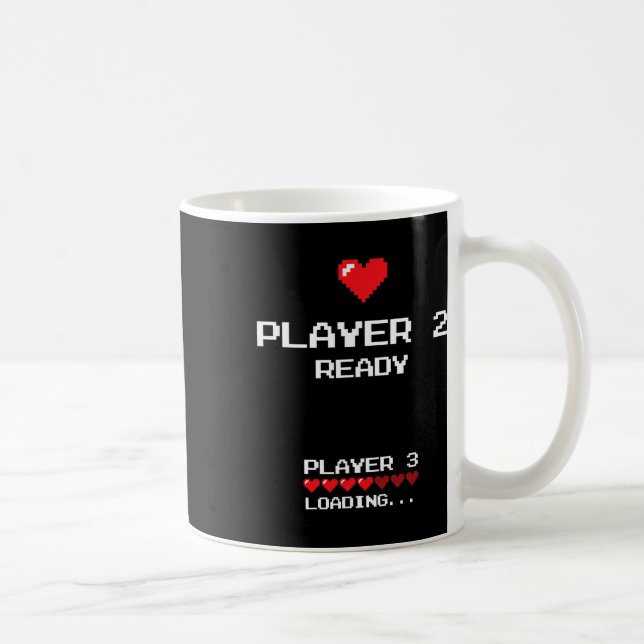 Player 2 Player 3 Loading - Retro Gaming -  Coffee Mug (Right)