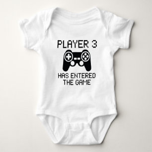 Player 3 Has Entered The Game Baby Bodysuit