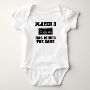 Player 3 has joined the game Funny baby boy shirt