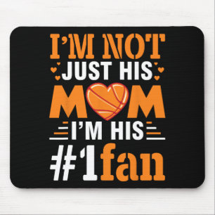 Player I'm Not Just His Mum I'm His Number 1 Fan Mouse Mat