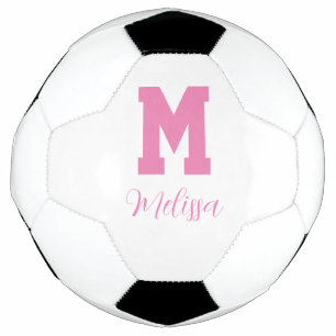 Player name and monogram football