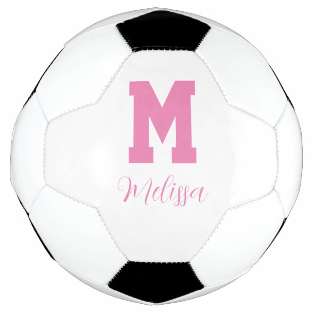 Player name and monogram football (Front)