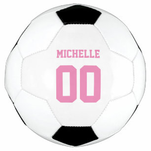 Player name and number football