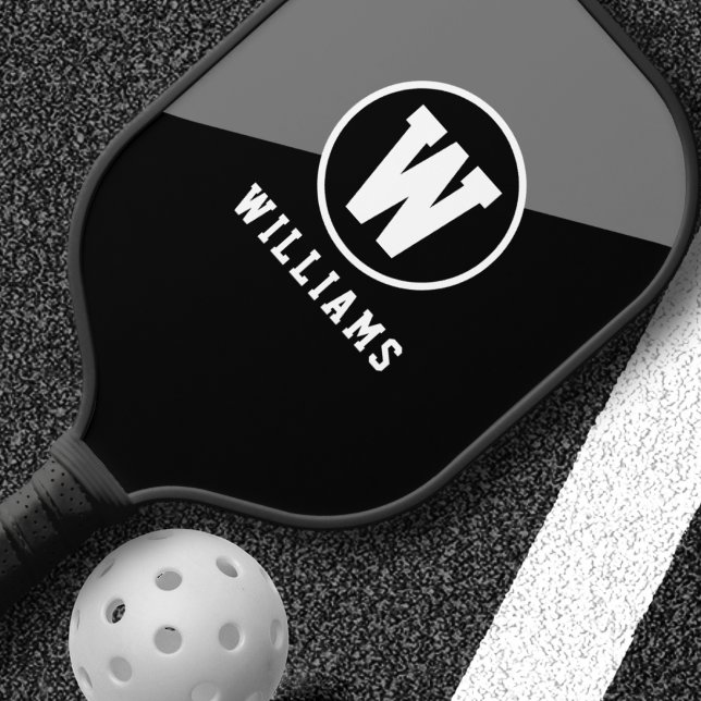 Player Name BLACK Pickleball Paddle (Creator Uploaded)