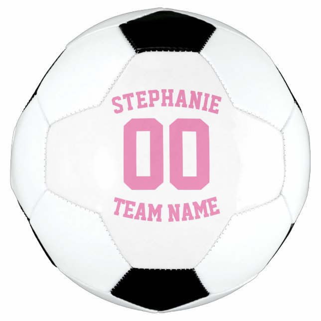 Player name number and team name football (Front)