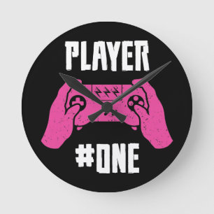 Player #One Gaming Round Clock