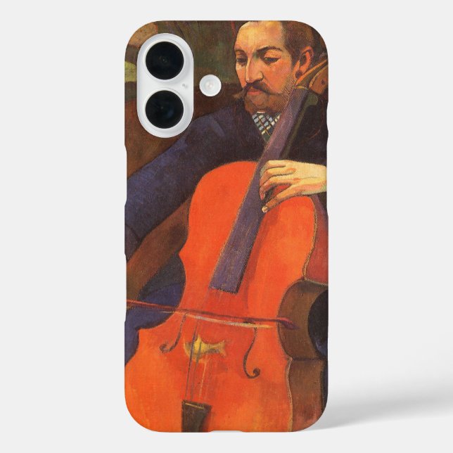 Player Schneklud Portrait by Paul Gauguin Case-Mate iPhone Case (Back)
