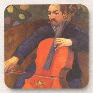 Player Schneklud Portrait by Paul Gauguin Coaster