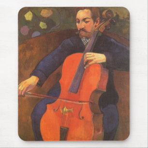 Player Schneklud Portrait by Paul Gauguin Mouse Mat