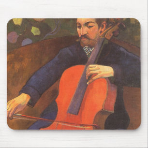 Player Schneklud Portrait by Paul Gauguin Mouse Mat