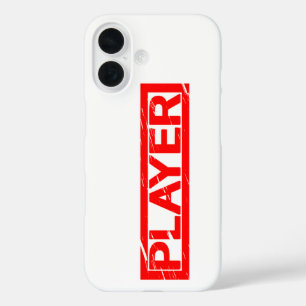 Player Stamp iPhone 16 Case