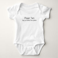 Player Two has Entered the Game Funny Gaming Onsie