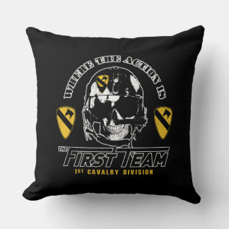 Playera 1st Cavalry Division Cushion