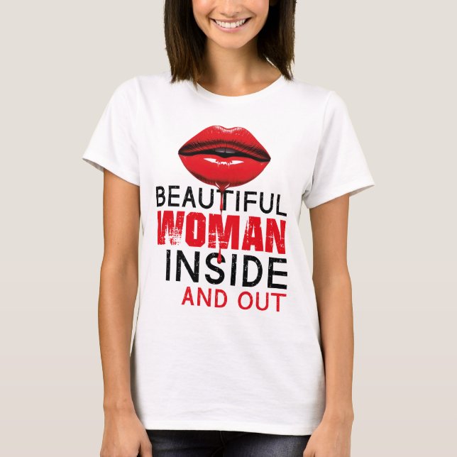 Playera Beautiful Woman T-Shirt (Front)