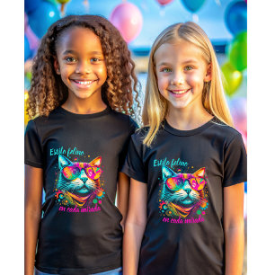 Playera Estilo felino T-Shirt