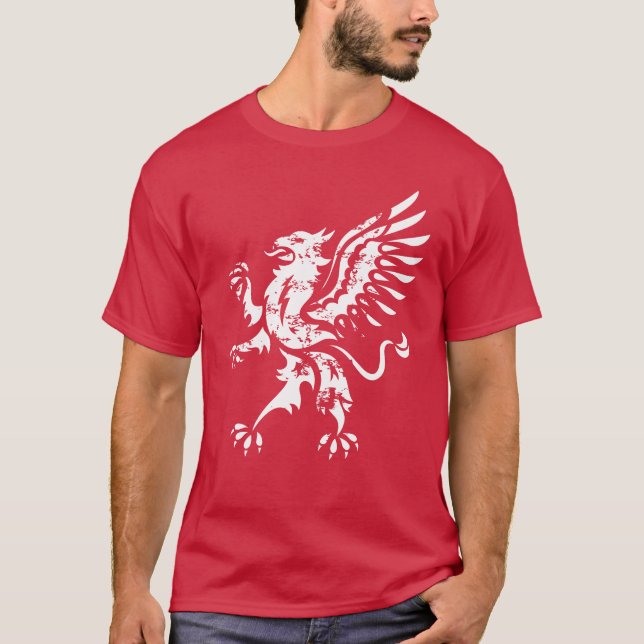 Playera Gryphon tribal T-Shirt (Front)